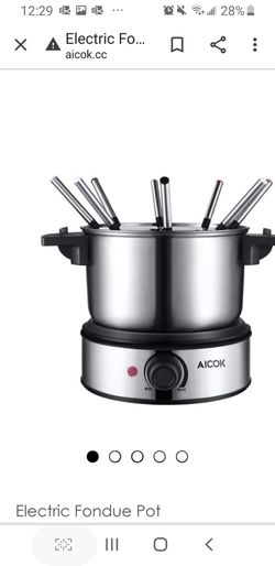 Fondue pot