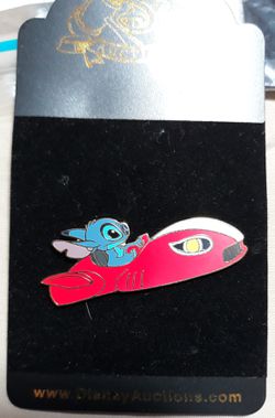 Disney Auctions Stitch in Small Car