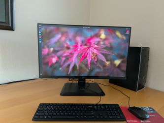 27” LG Monitor with adjustable Arm Stand