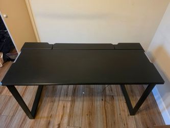 RS Gaming™ Mergence 60"W RGB Gaming Computer Desk With 10 Acoustic Panels, Black