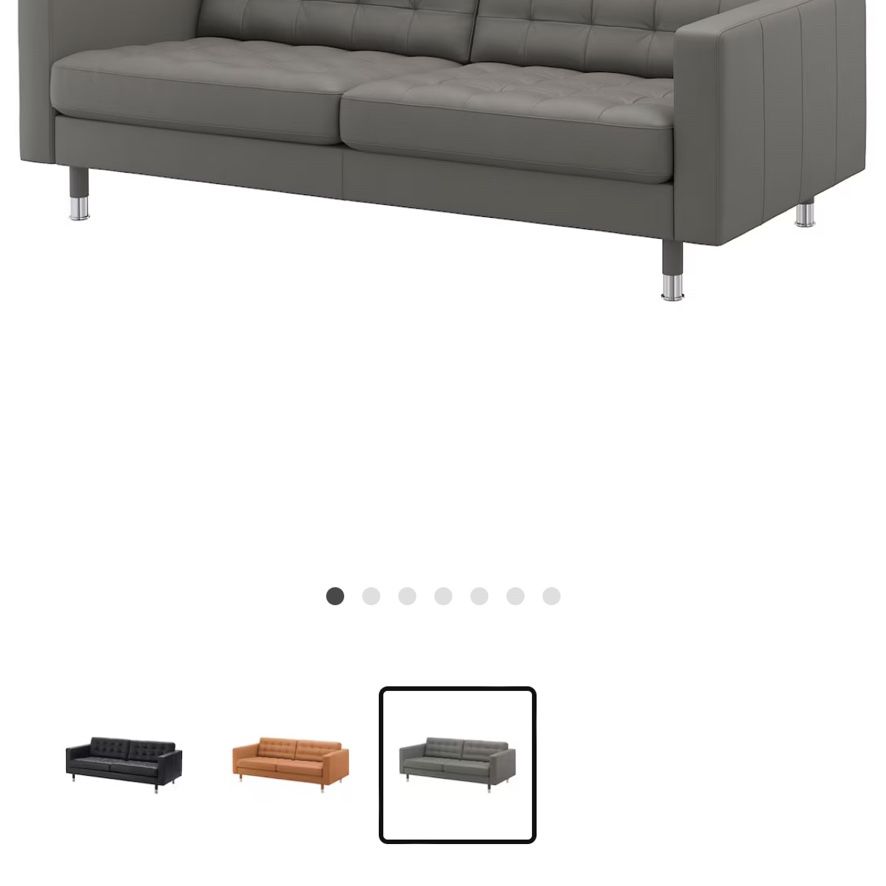 Brand new Leather Sofa (LIKE NEW) 