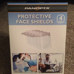 Face Shield Reusable Plastic for Full Face & Eye Protection - Adjustable Cover