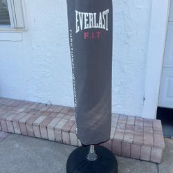 Everlast Freestanding Punching Bag – Heavy Bag (Gray) Boxing