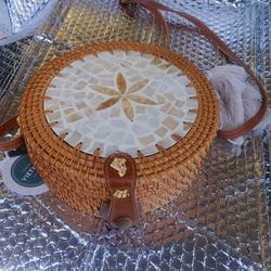 Handwoven Purse from Vietnam New with Tags