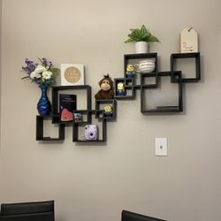Square accent shelves (Set Of 2)