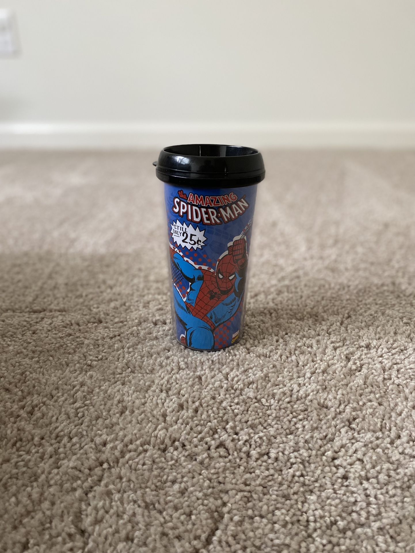 Marvel Comics - Spiderman - Action 16 oz. Plastic Travel Mug