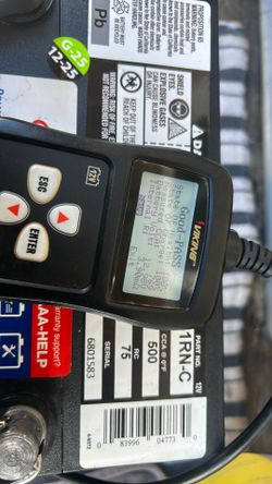 CAR BATTERY GROUP 51R CCA 500