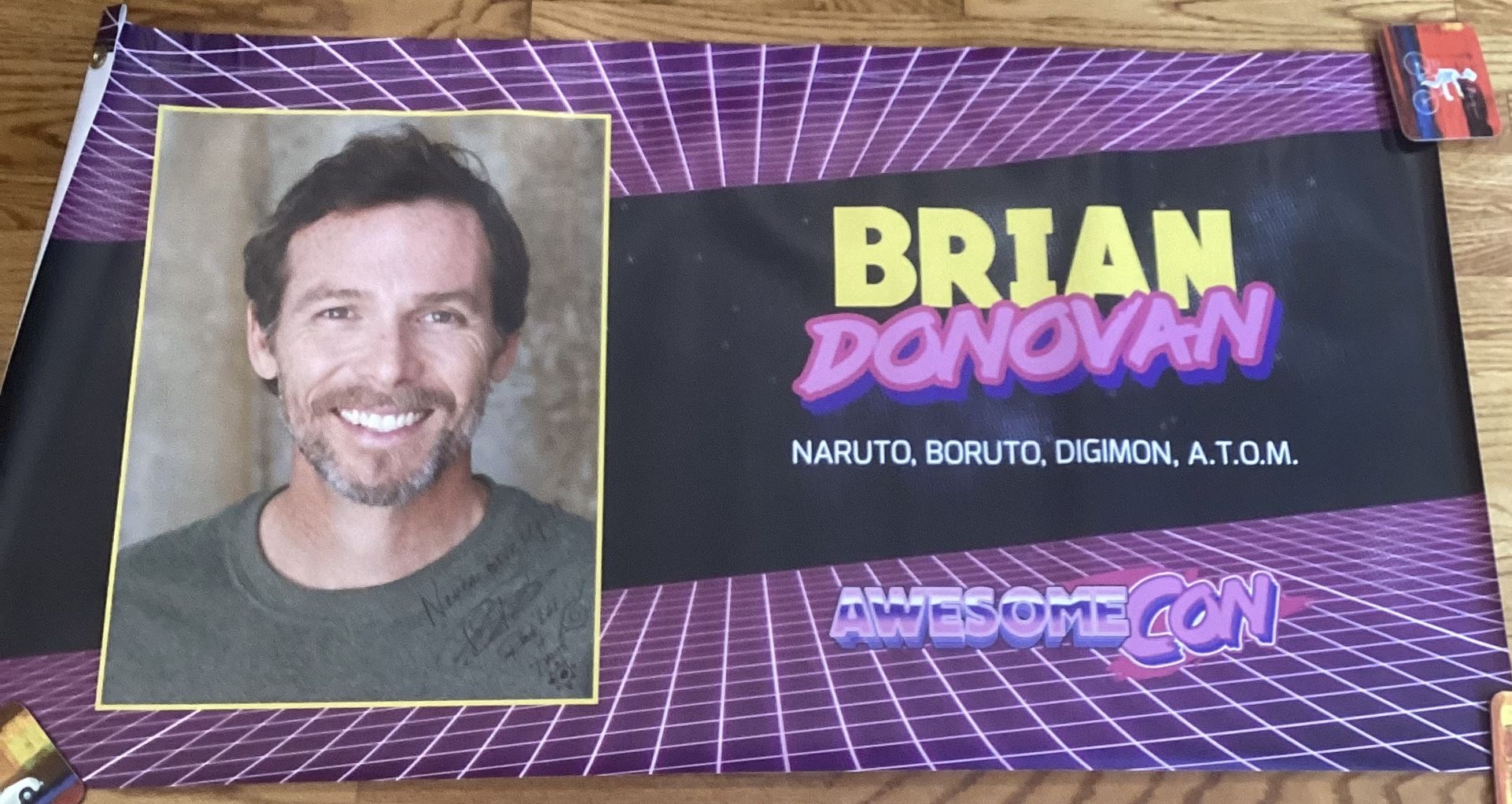 Brian Donovan is an American voice actor. From Rock Lee Signed