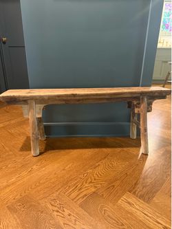 Vintage wood bench