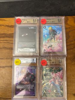 One Piece Beckett Slabs!!