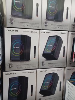 Compact And Powerful Portable Bluetooth Party Speaker With Great Bass.  Free Wireless 🎤 Inc