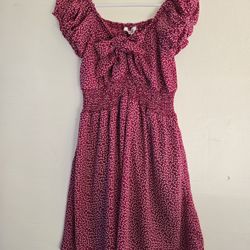 Floral Smocked Waist Dress