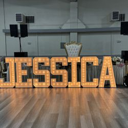 Marquee Letters And Numbers  For Party’s And Events 