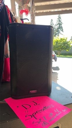 Pair of  Dj  speakers