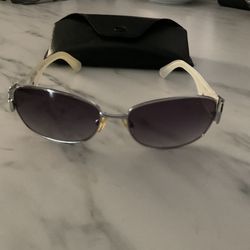 MICHAEL KORS NOHO M2700S Sunglasses 58-16-130 White Ivory Silver