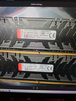 Kingston HyperX predator 8GB DDR4 x 2
