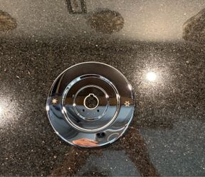 Moen Chateau 7” Chrome Escutcheon Plate for Single-Handle Tub and Shower Valves
