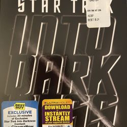 STAR TREK INTO DARKNESS (Blu-ray + DVD + Digital) NEW 