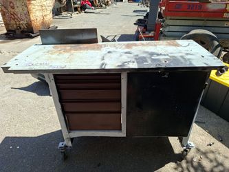 Workbench used tool box