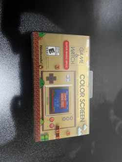 Super Mario Game And Watch 
