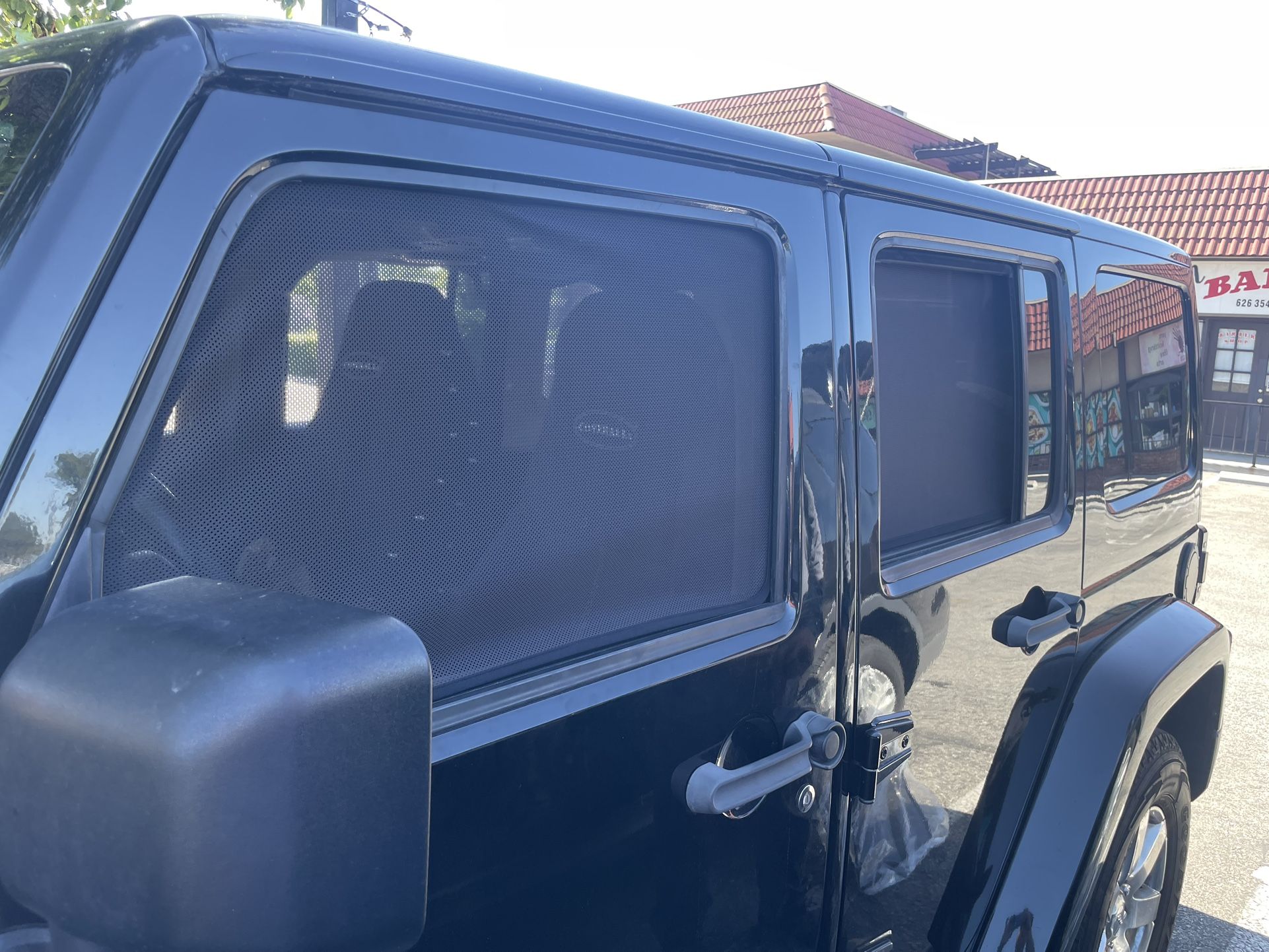 Window Mesh Shades Magnetic Fit Jeep Wrangler JK