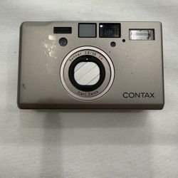 Contax T3 Titan Silver 35mm Point & Shoot Film Camer