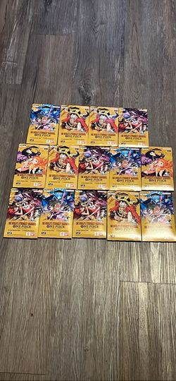 14 One Piece OP17 The Worlds Strongest Warriors | Factory Sealed Sleeved Booster Packs