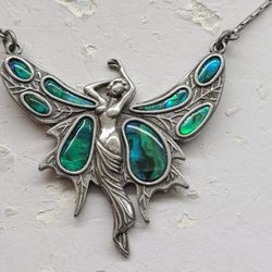 QUINTESSENTIAL ART NOUVEAU ANGEL/FAIRY/BUTTERFLY 