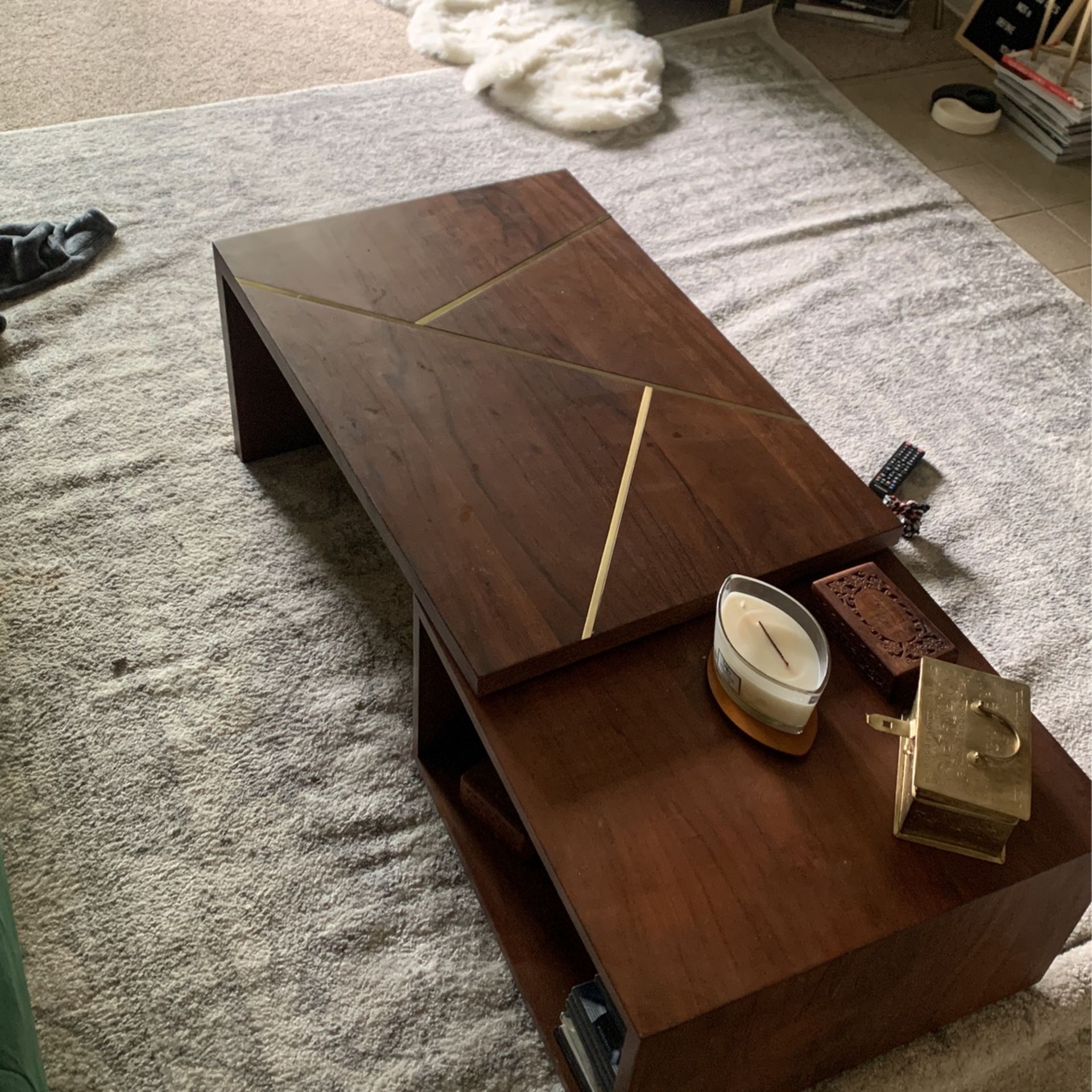 BoHo coffee table.