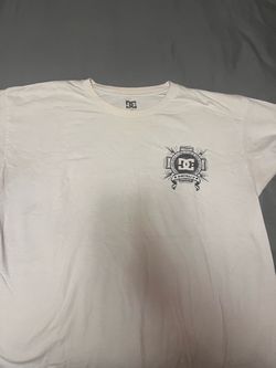 DC Shoes White Graphic T-Shirt