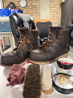Red wing boots