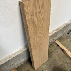 White Oak Shelve 