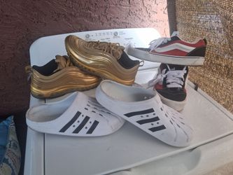 3 pares de tenis de honvre size 10 y medio