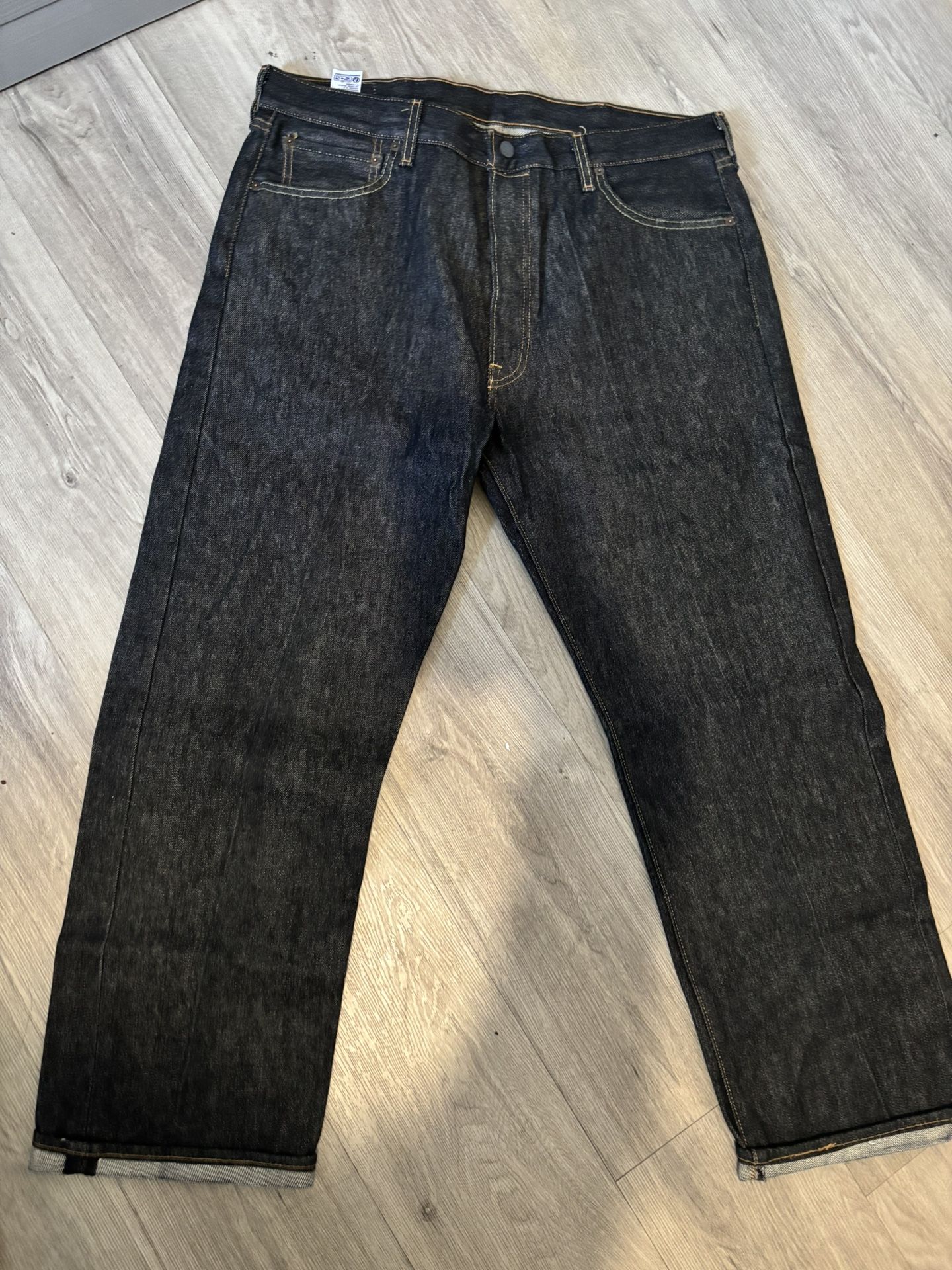 38x30 Charcoal Levi 501 Jeans $30