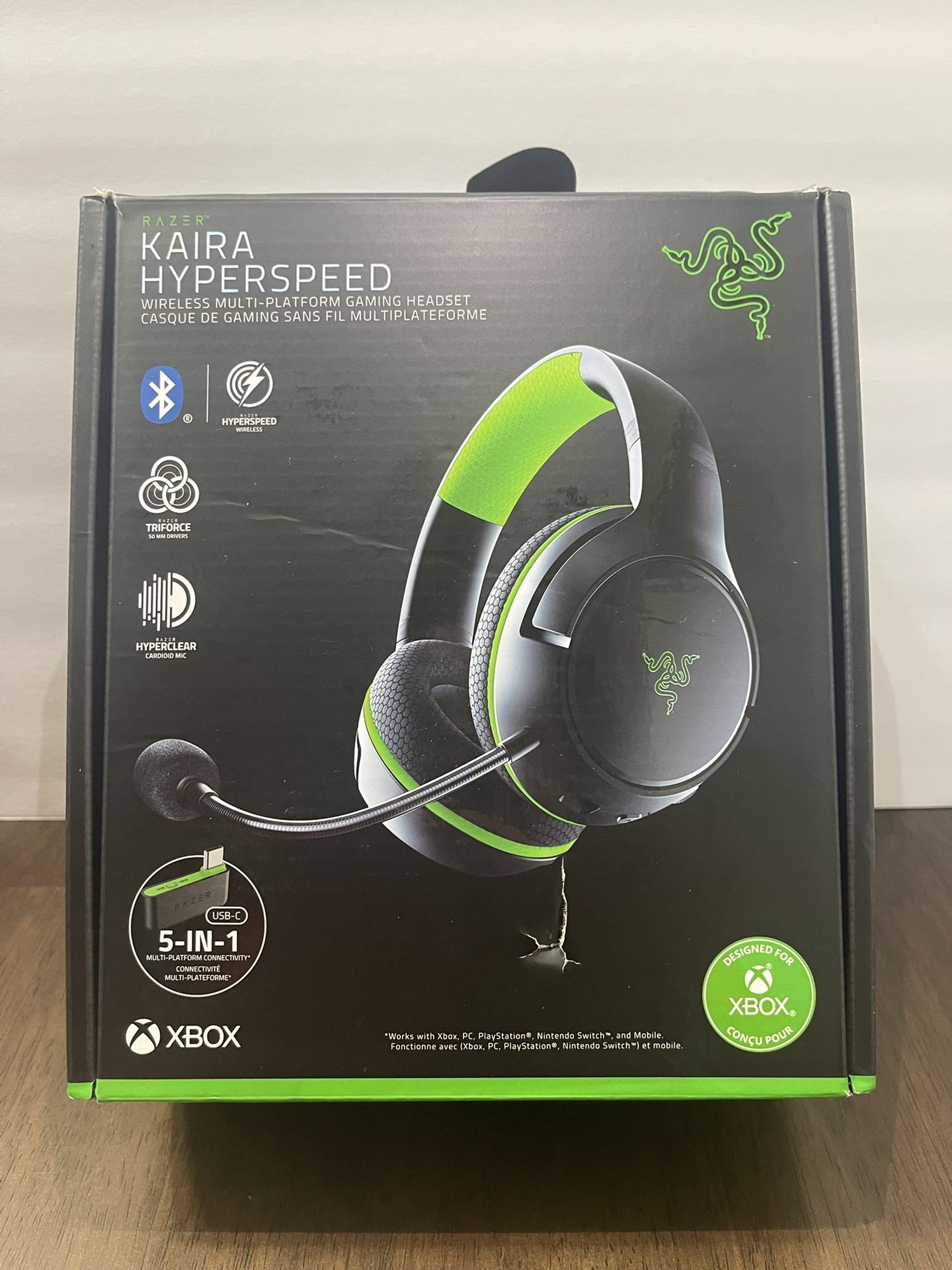 Gaming Headset - Razer Kaira HyperSpeed Wireless Multi-Platform