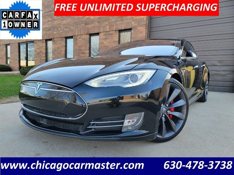 2015 Tesla Model S P85D AWD -- FREE UNLIMITED SUPERCHARGE --
