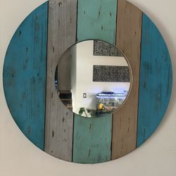 30” Round  Decorative Mirror