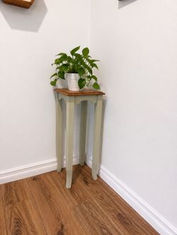 Small wood table