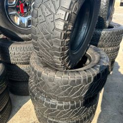 285/70/17 Nitto Ridge Grappler Tires (4)