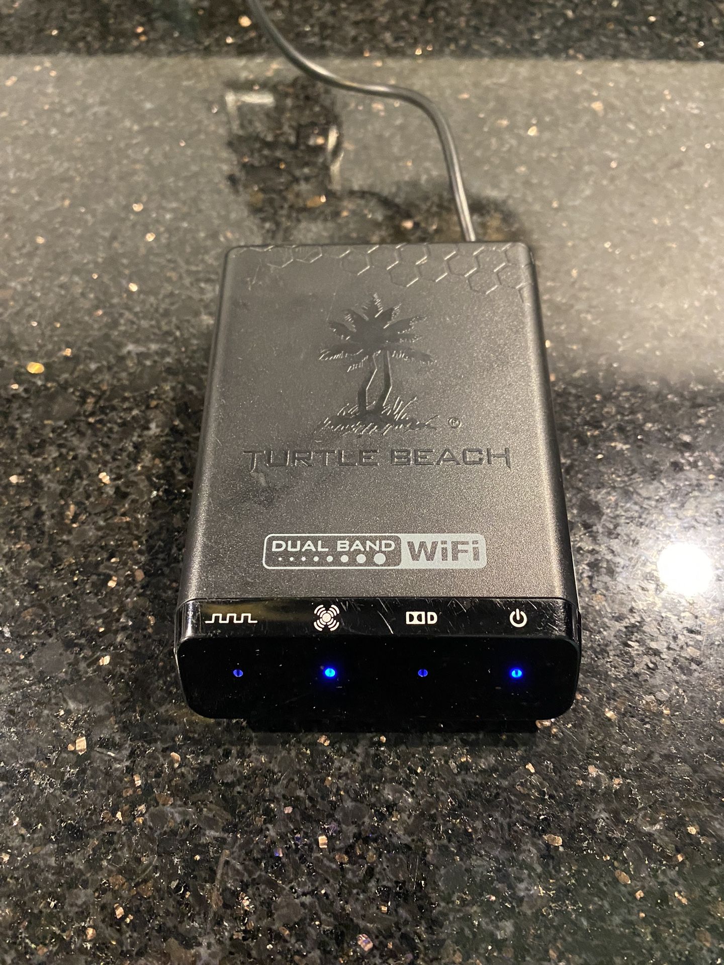 Turtle Beach Dual Band WiFi Wireless Headset Transmitter w Cables