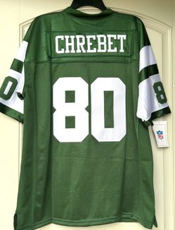 MEDIUM - JETS #80 WAYNE CHREBET JERSEY