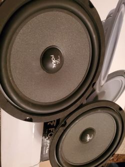 Focal ISS 200 8" Speakers