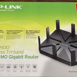 TP-Link AC5400 Wireless Wi-Fi Tri-Band Gigabit Router (Archer C5400)
