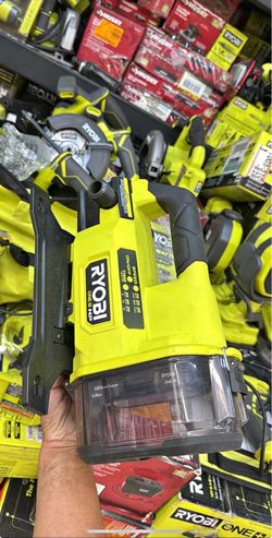Ryobi 18v cordless transfer pump with battery