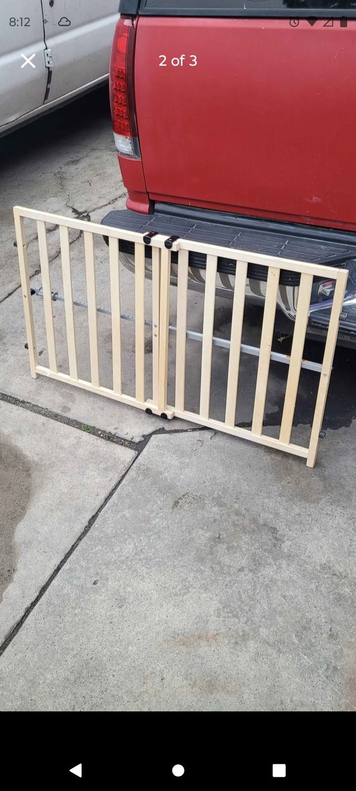 DOG FENCE GATE
