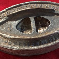 1900’s Colebrookedale Sad/Flat Iron From Pottstown, PA