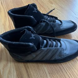 New ADIDAS Y-3 YOHJI YAMAMOTO High Top Sneakers Shoes Size 7.5