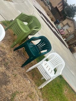 12 patio chairs