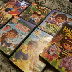 Nick Jr Go Diego Go And Dora The Explorer Dvds