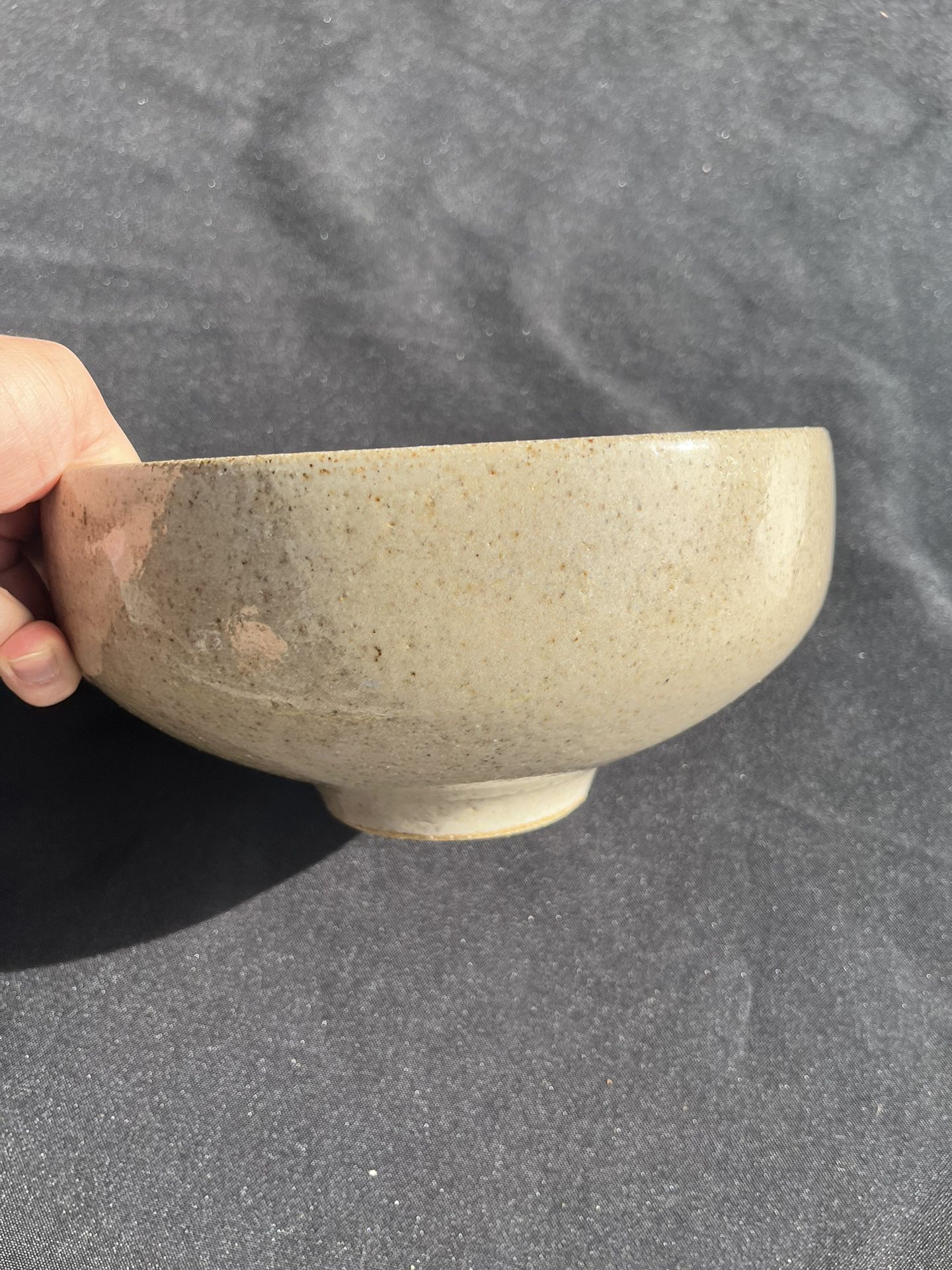 Ceramic Footed Large Bowl